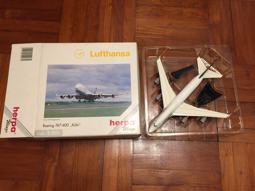 Herpa Wings 1:200 Lufthansa Koln 550031, 興趣及遊戲, 收藏品及