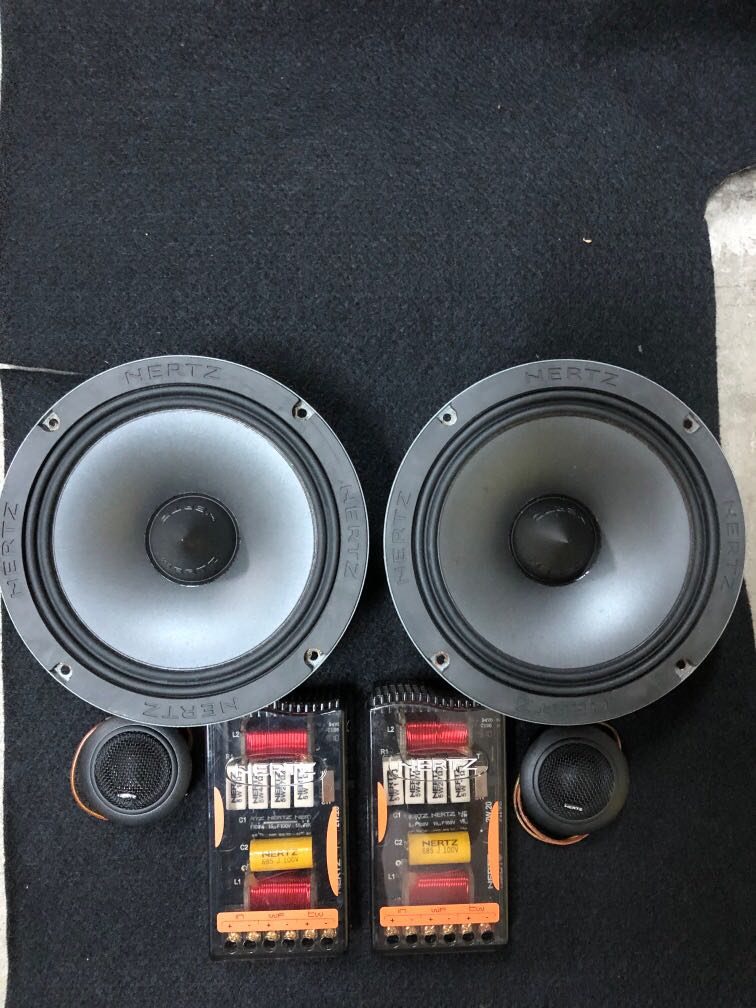Hertz Hi Energy HV165 2 way component speakers Car Accessories