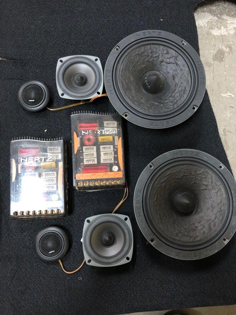 Hertz 3 way component speakers clearance