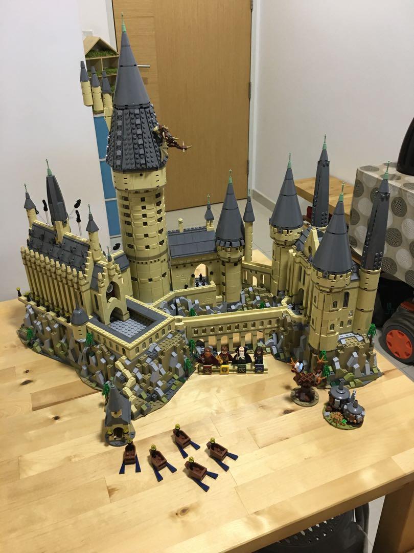 Harry Potter Hogwarts Castle Compatible With Lego 71043 Toys Games Bricks Figurines On Carousell