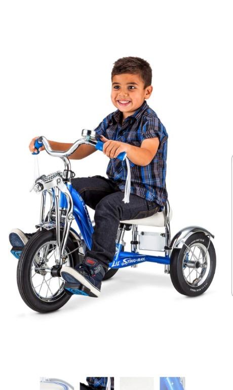 HOT Schwinn Classic Vintage Lil Sting Ray Super Deluxe Tricycle Trike Bicycle for Kids 2 to 4 Years Old 12