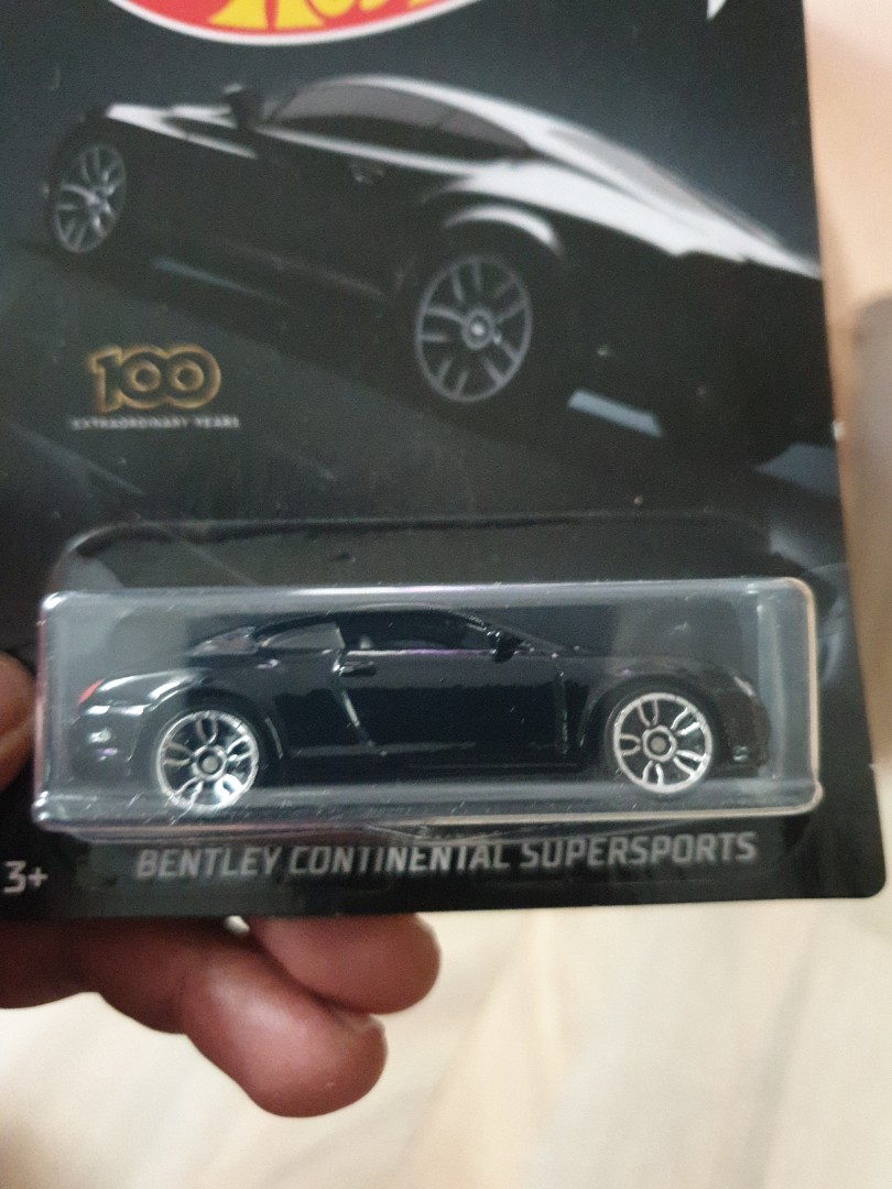 hot wheels bentley continental supersports