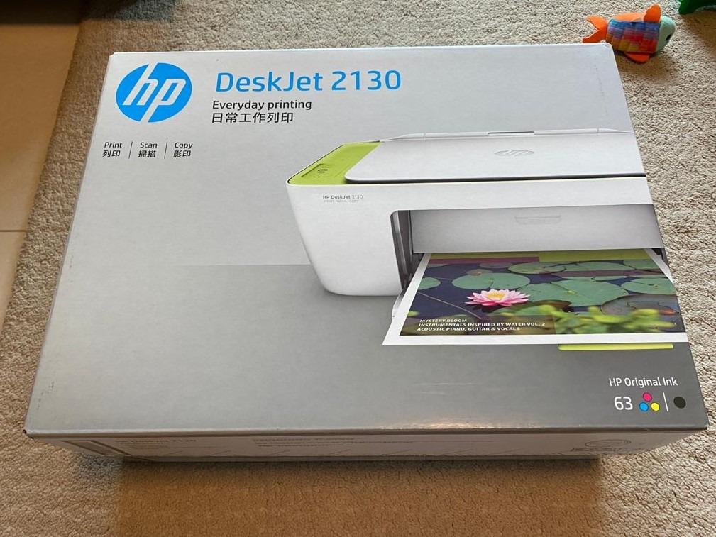 Hp Deskjet 2130 All In One Printer Print Scan Copy Electronics Computer Parts Accessories On Carousell