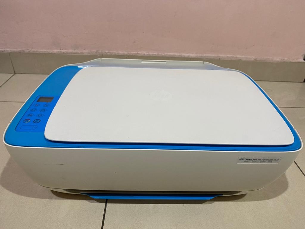 Hp Deskjet Ink Advantage 3635 All In One Printer Wifi Electronics Computer Parts Accessories On Carousell