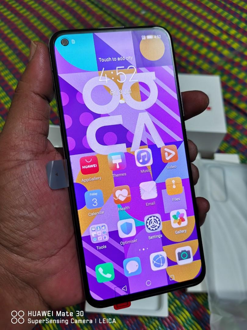 Huawei Nova 7 5g Space Silver 256gb 8gb Ram Full Set Mobile Phones Tablets Android Phones Others On Carousell