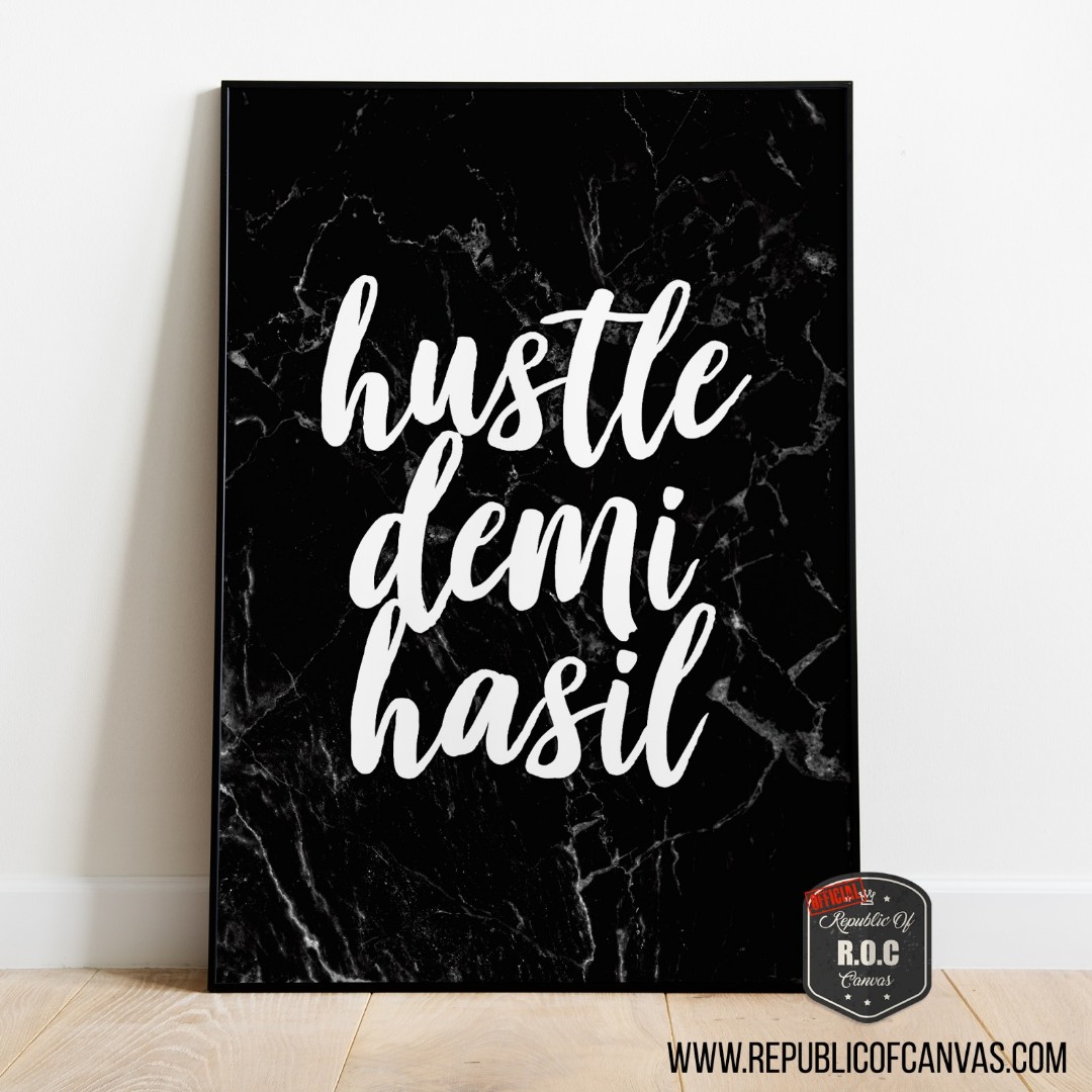 Hustle Demi Hasil White Black Marble Islamic Art Foamboards For Muslim Homes Hobbies Toys Stationery Craft Art Prints On Carousell