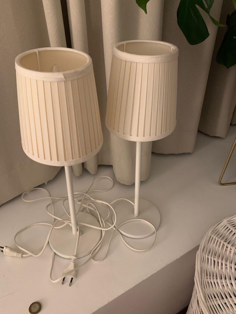 IKEA bedside Lamps x 2, Babies & Kids, Baby Nursery & Kids Furniture
