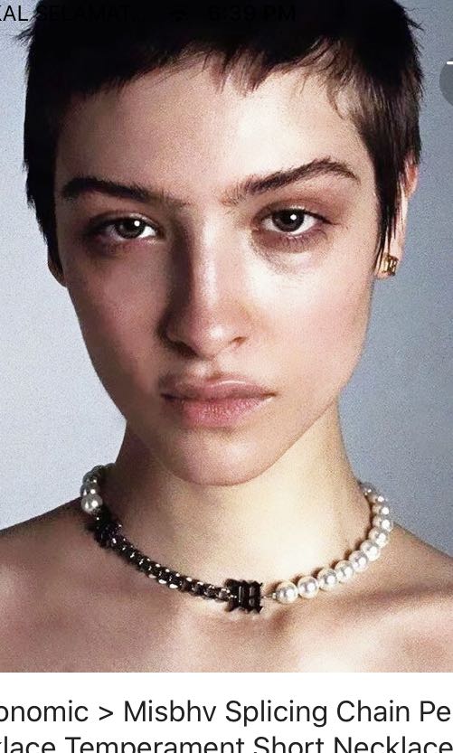 INSPIRED MISBHV PEARL NECKLACE