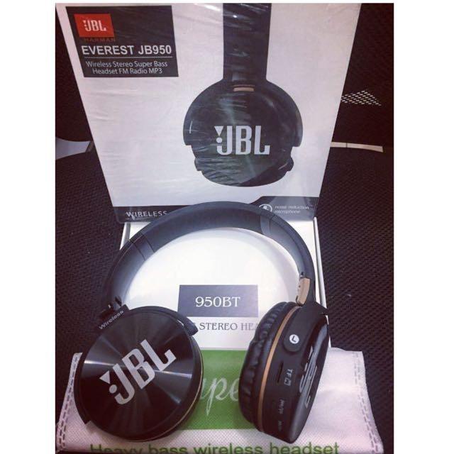 JBL JB950 BLUETOOTH HEADPHONE Audio Headphones Headsets on