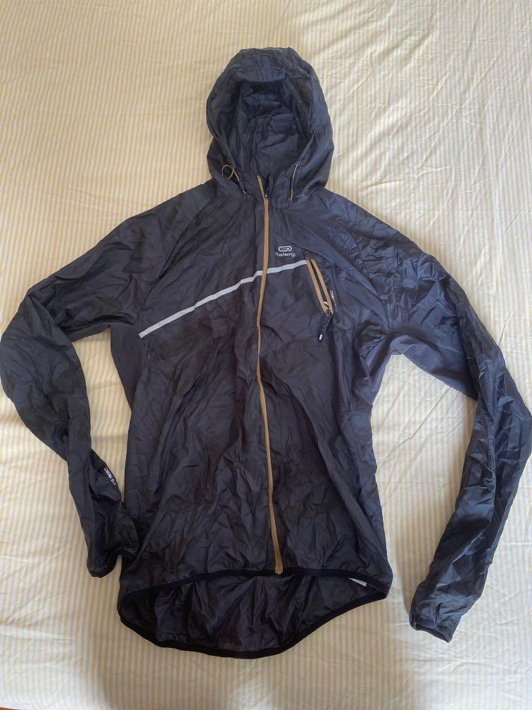 Kalenji windproof running jacket, Men's 