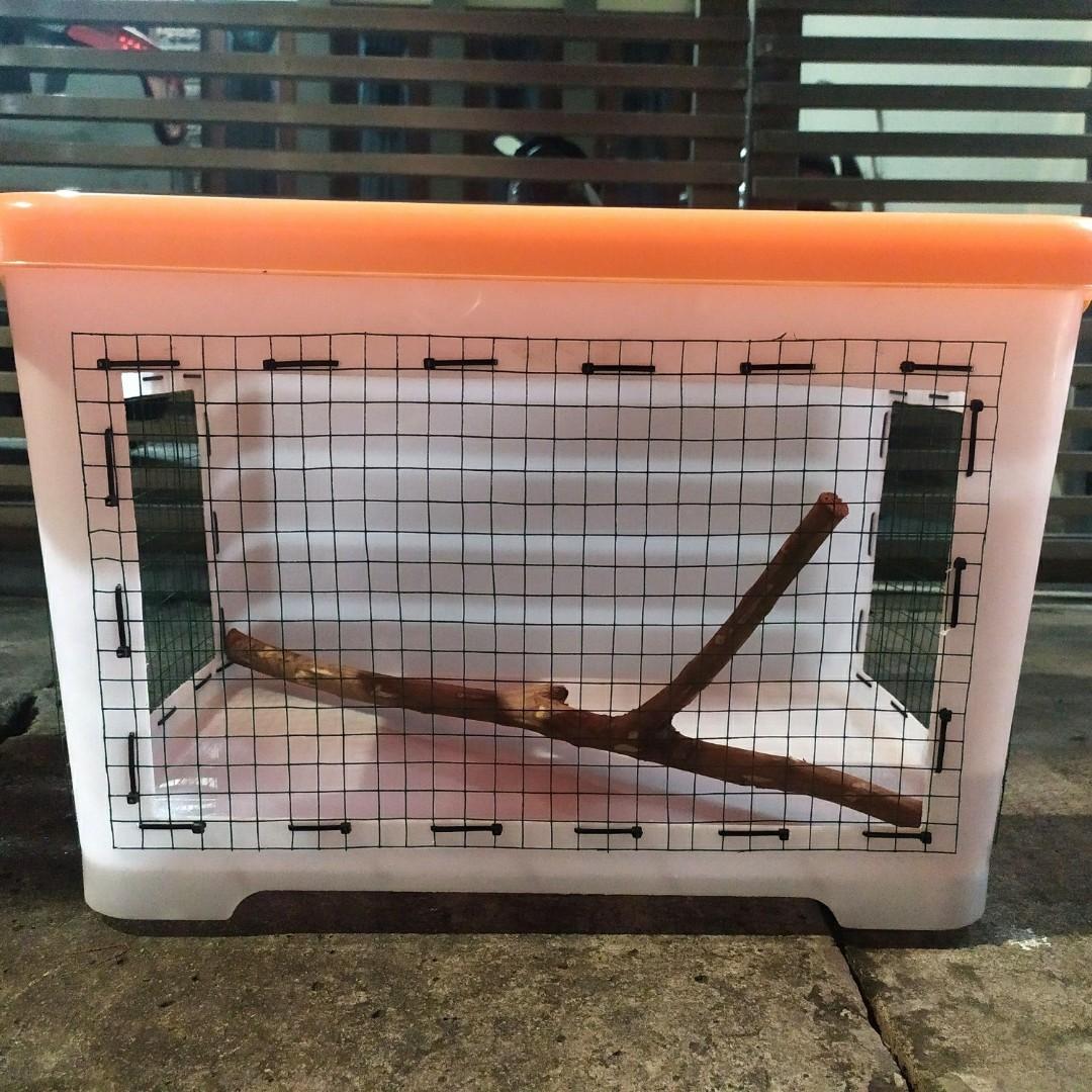 Cara Membuat Kandang Reptil Dari Kayu - Kandang 1