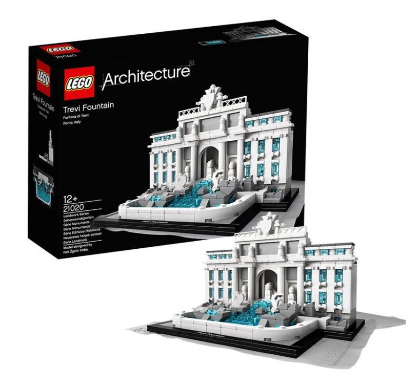 Lego architecture fountain shop