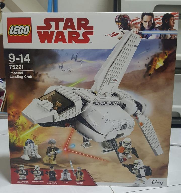 Lego 75221 star on sale wars imperial landing craft
