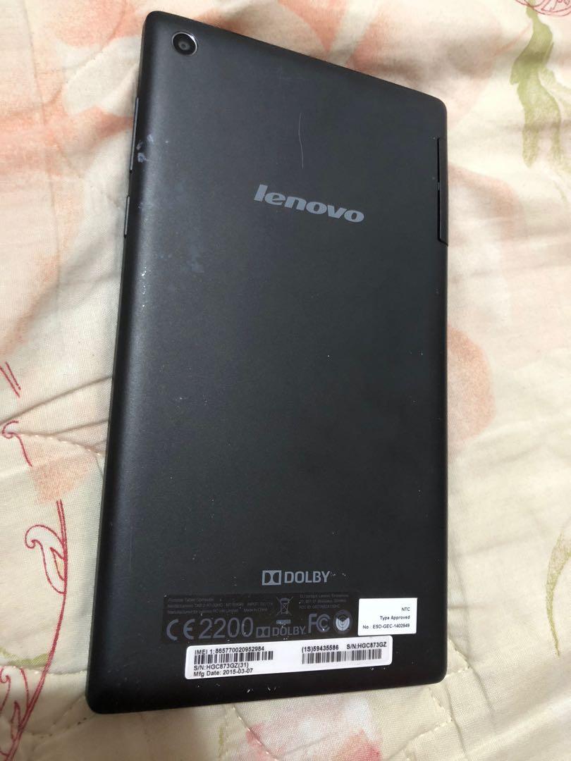 Lenovo Tab 2 (8Gb) A730-Hc, Mobile Phones & Gadgets, Tablets, Android On  Carousell