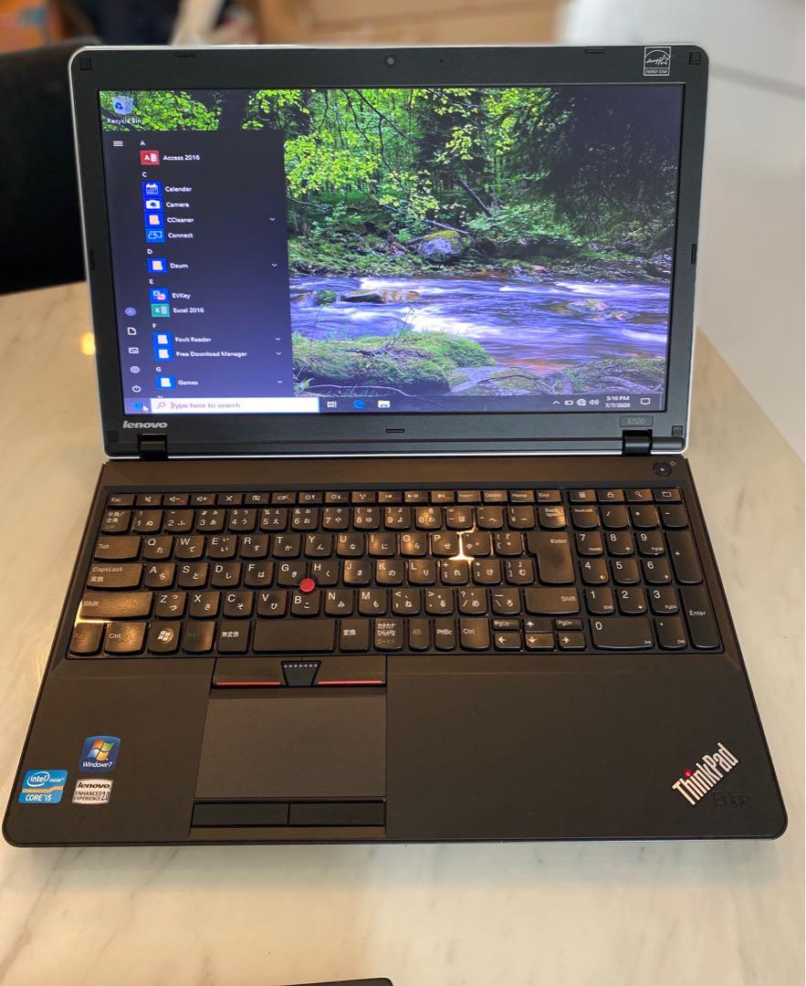 Lenovo Thinkpad Edge E5 15 6 Core I5 2450m 4gb Ram 3gb Hdd Electronics Computers Laptops On Carousell