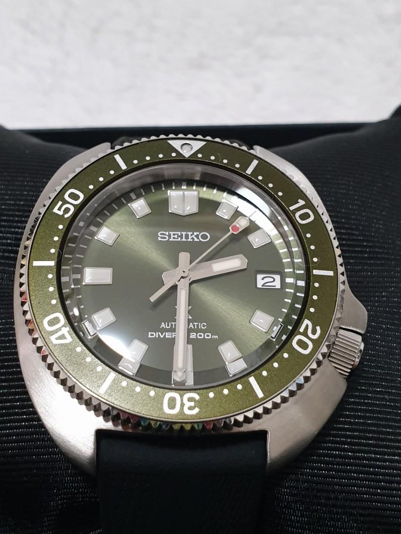 LIMITED STOCK SEIKO SPB153J1 PROSPEX 6105 DIVER S RE CRAFT GREEN