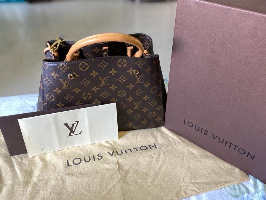 Louis Vuitton Montaigne mm 2020 Review  Wear and Tear  YouTube
