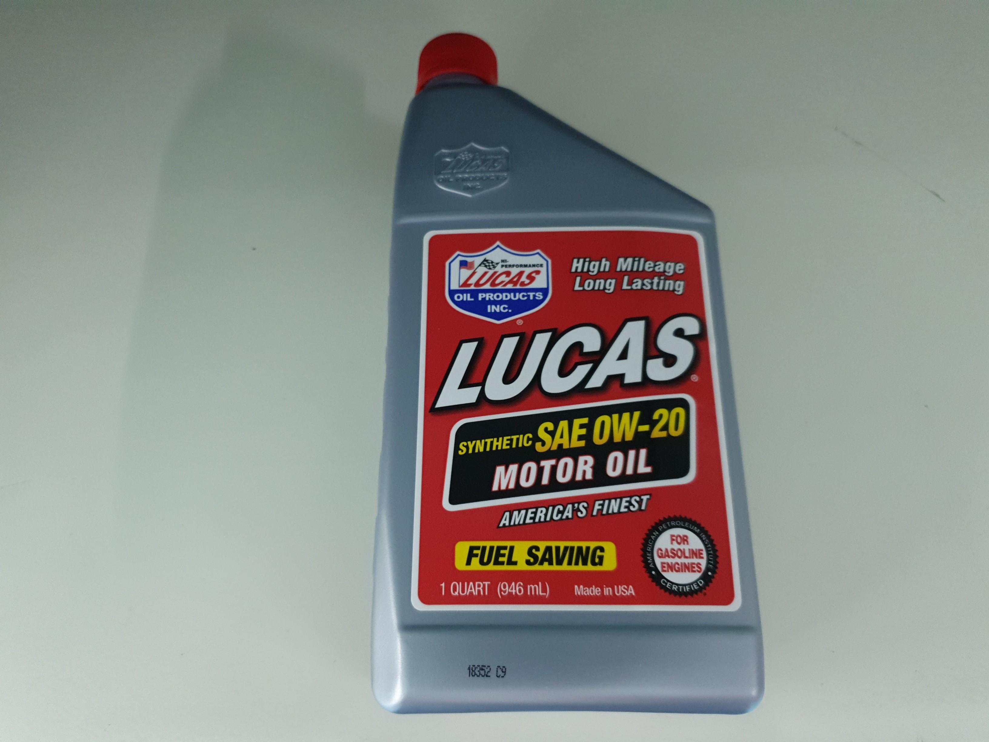 Lucas 0w20 Engine Oil Car Accessories Car Workshops Services On Carousell