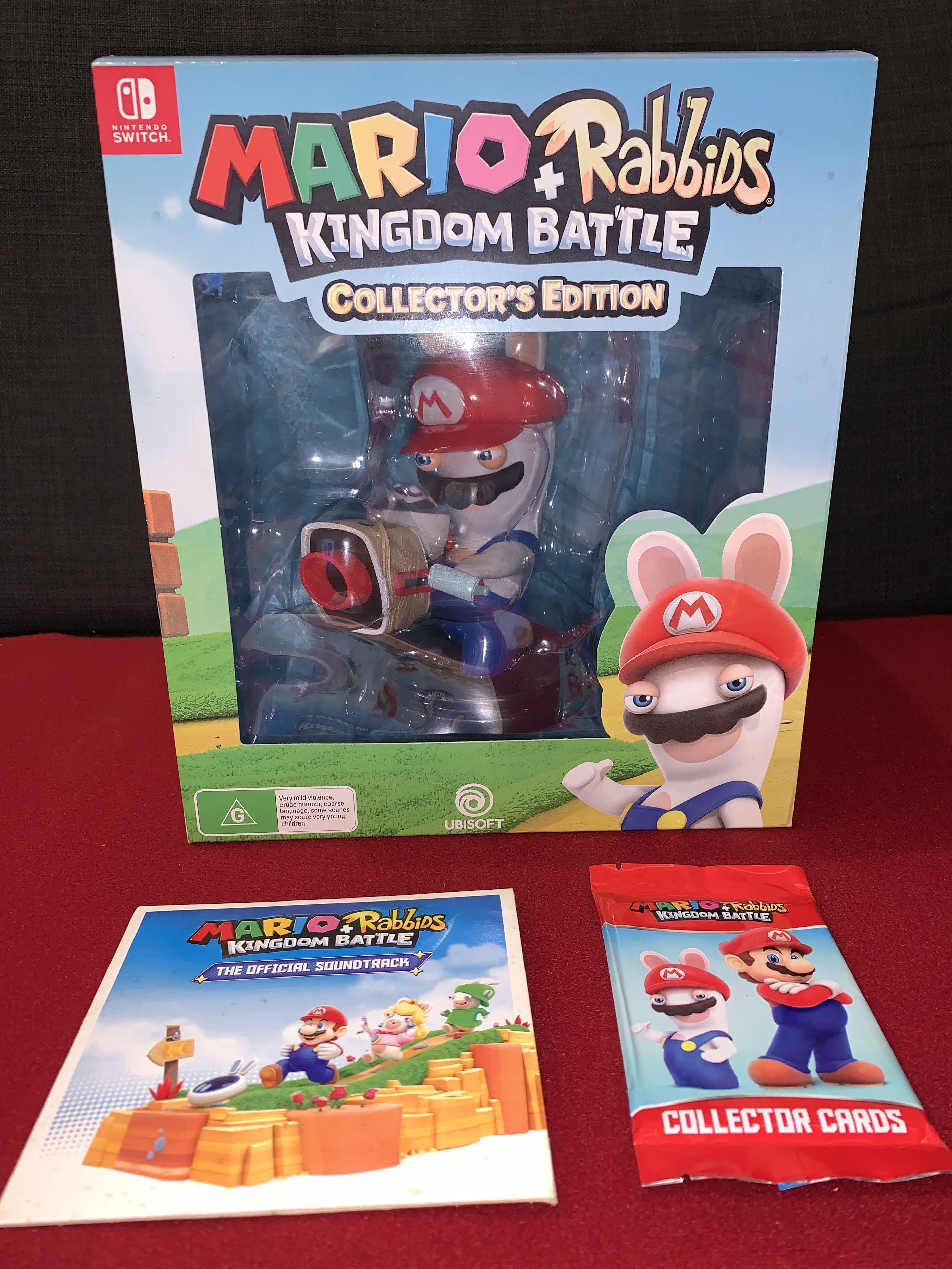 Mario and Rabbids Kingdom Battle Collector’s Edition, Hobbies & Toys ...