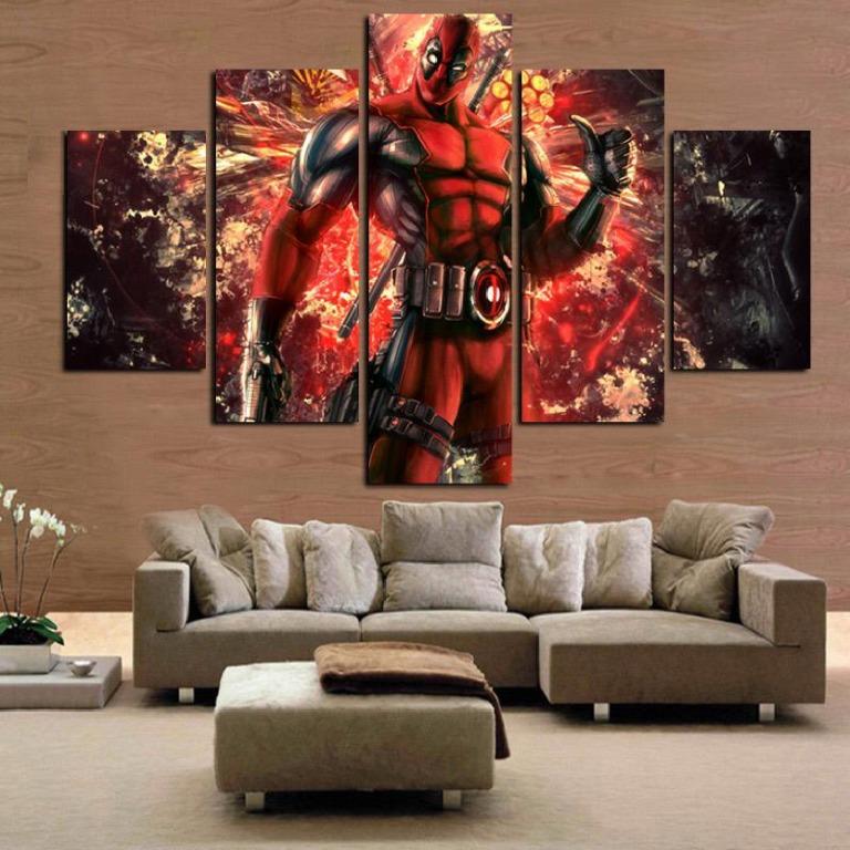 Marvel Avengers Wall Poster Painting