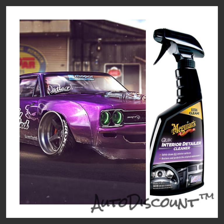 Meguiars Quik Interior Detailer Car Accessories Accessories On Carousell
