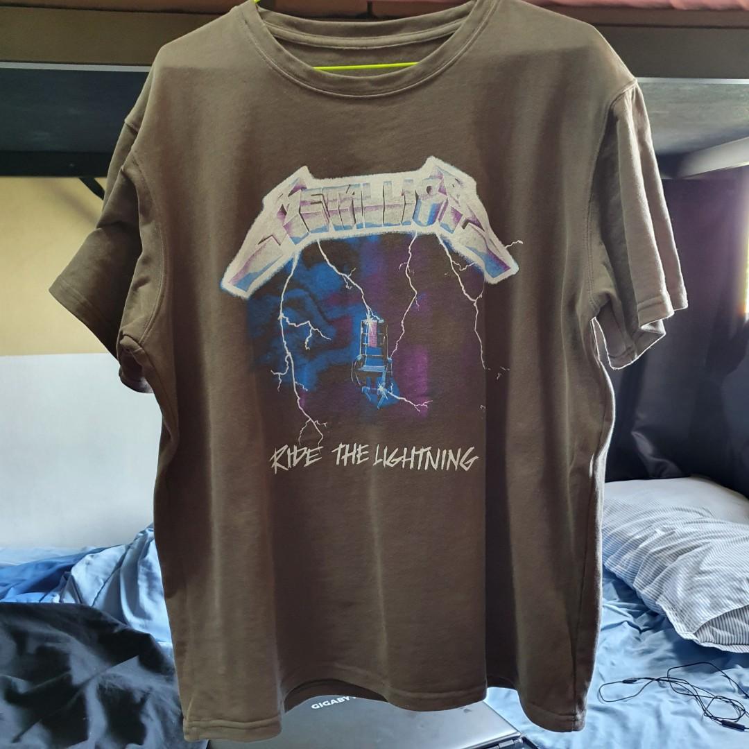 metallica vintage tees
