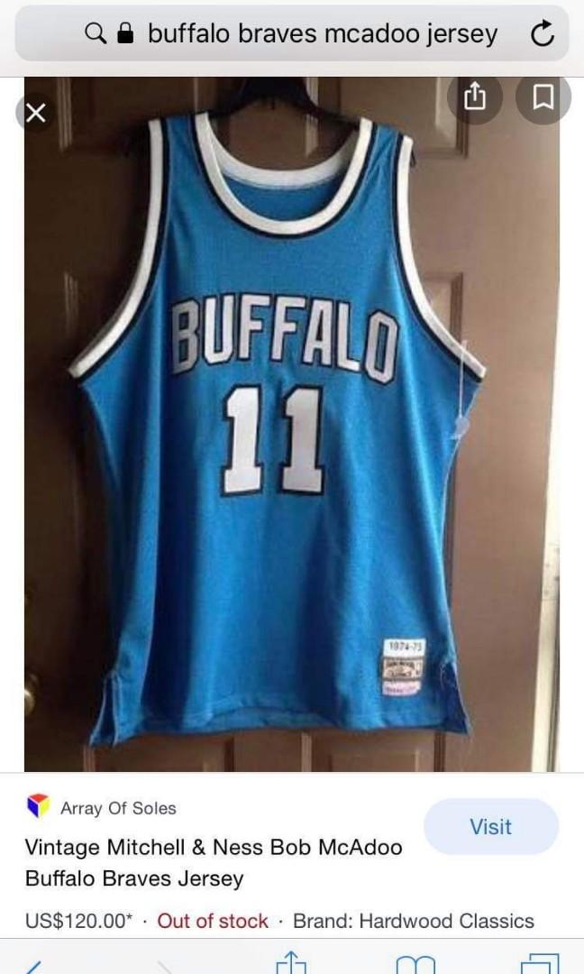 Ness Buffalo Braves Vintage NBA Jersey 