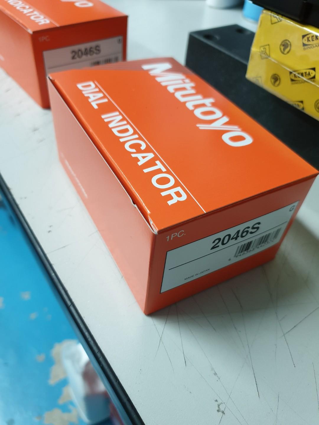 Mitutoyo 2046S Dial Indicator Series 2 10mm, 0100 DialLug Back