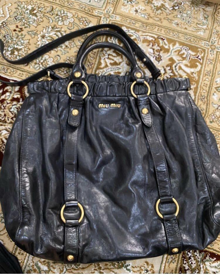Miu miu large bag sales