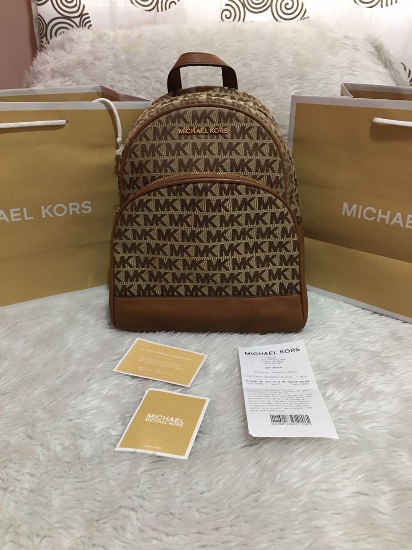 Mk abbey medium backpack on sale