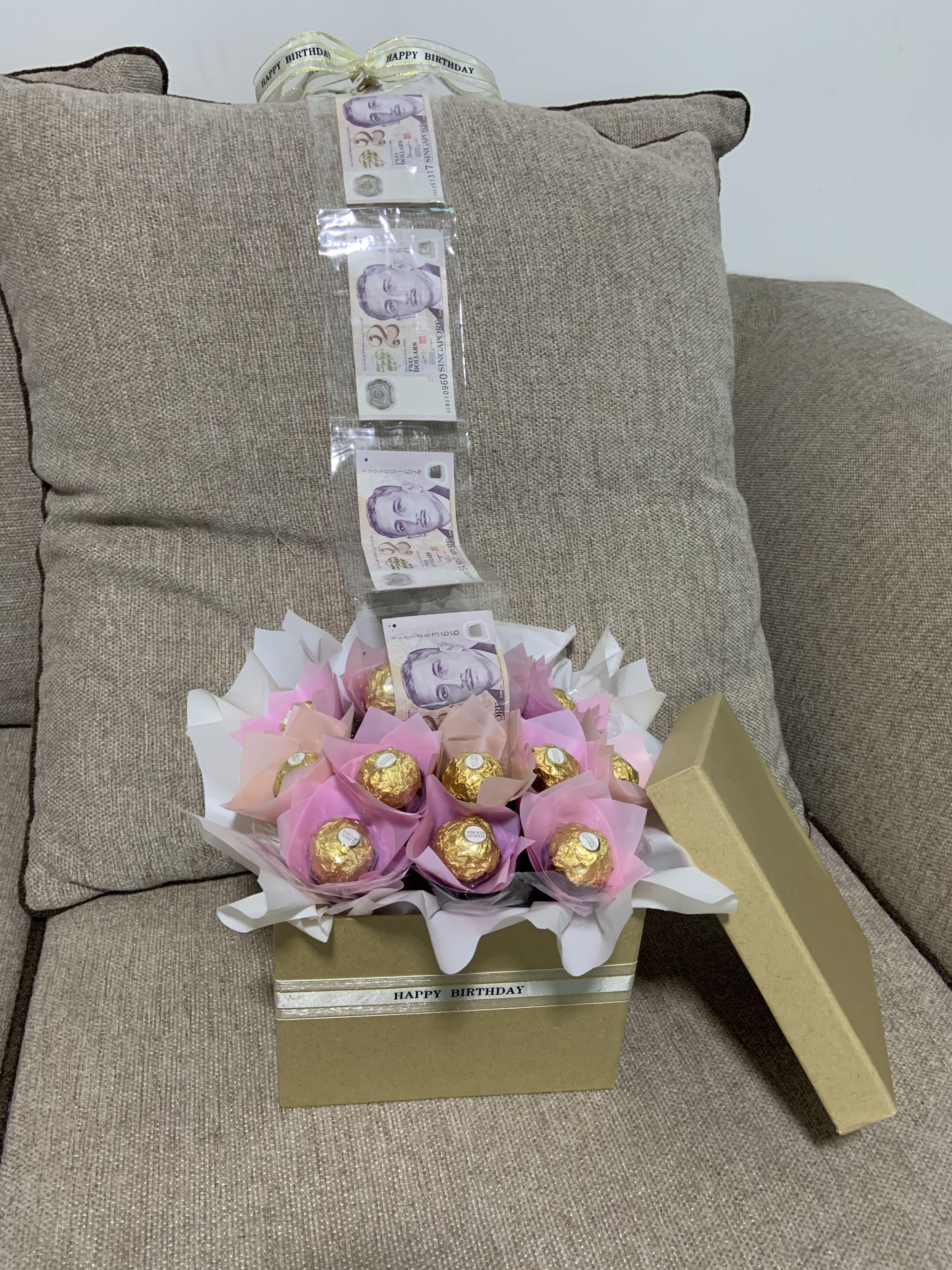 Money Pull Rocher Box Hobbies Toys Stationery Craft Flowers Bouquets On Carousell