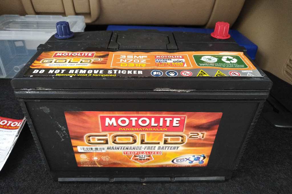 MOTOLITE GOLD 3SMF / N70 REVERSE, Car Parts & Accessories, Other