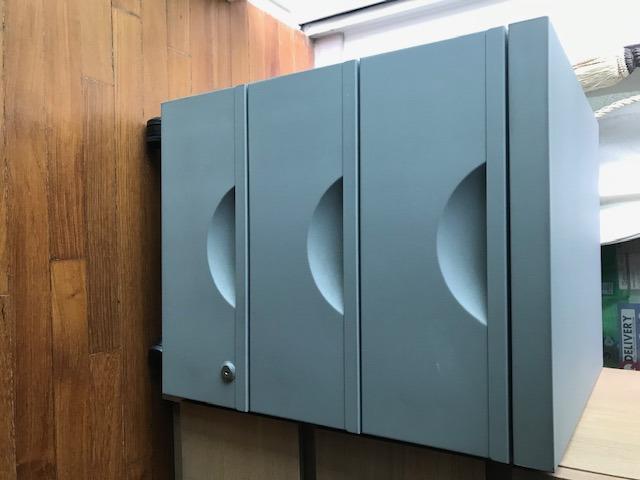 Moving Sale Metal Cabinet Furniture Shelves Drawers On Carousell