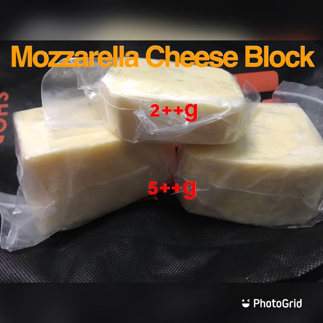 Mozzarella cheese block, Food & Drinks, Homemade Bakes on Carousell