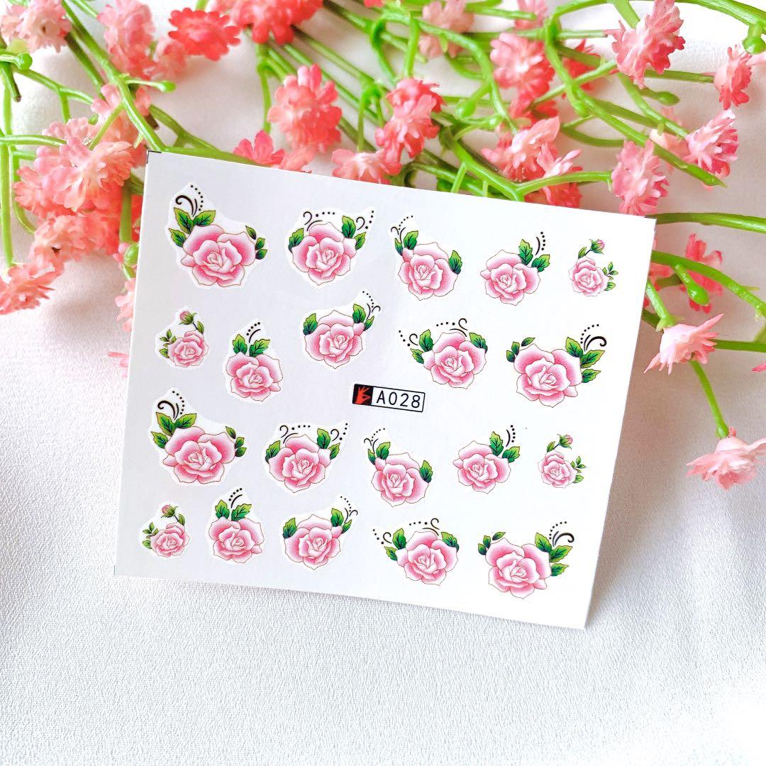 Nail Sticker Instock Korean Flower Floral Nail Art Manicure Pedicure Ulzzang Trend Health Beauty Hand Foot Care On Carousell