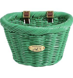 Nantucket Adult Bicycle Basket (Green)