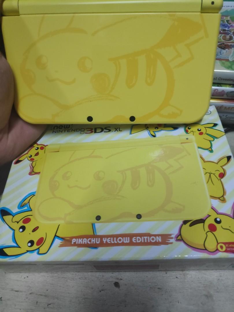 New 3ds Xl Pikachu Yellow Edition Video Gaming Video Game Consoles Others On Carousell