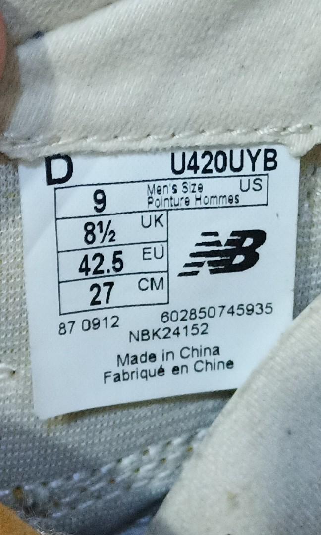 New balance 420 china hot sale