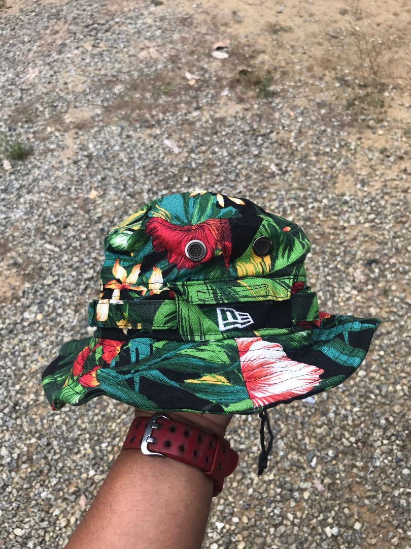 New era floral bucket hat sales