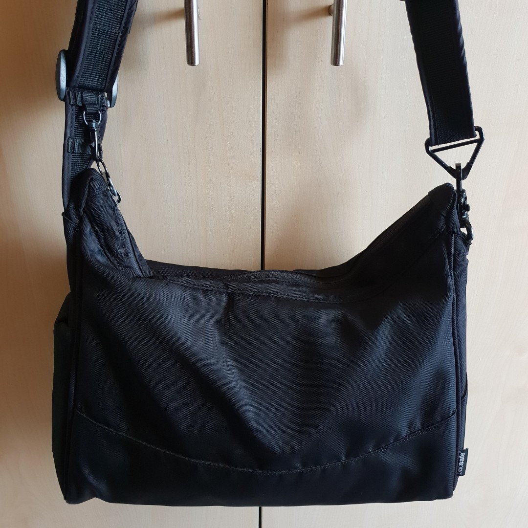 Pacsafe Sling Bag, Women's Fashion, Bags & Wallets, Crossbody Bags on