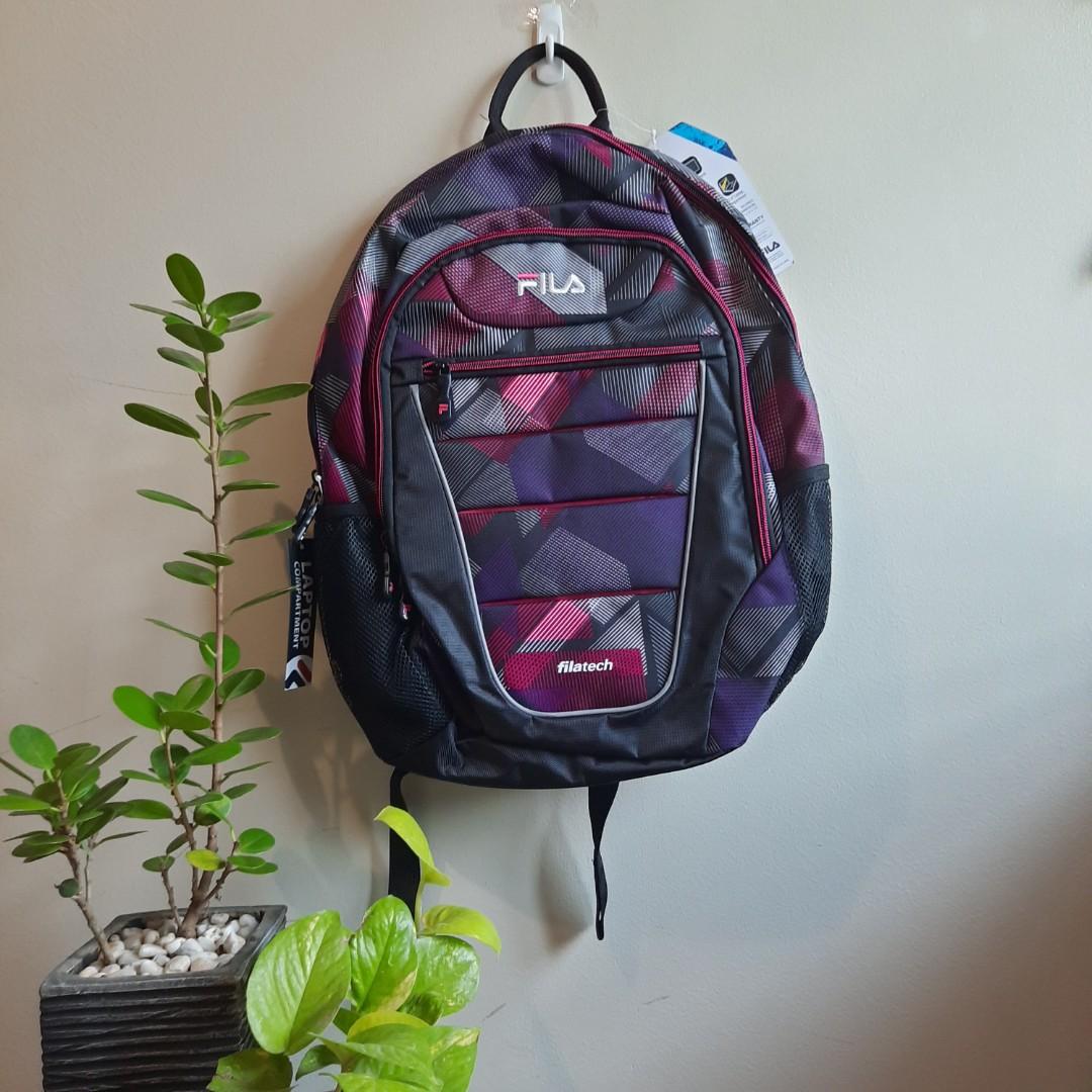 fila bags mens pink