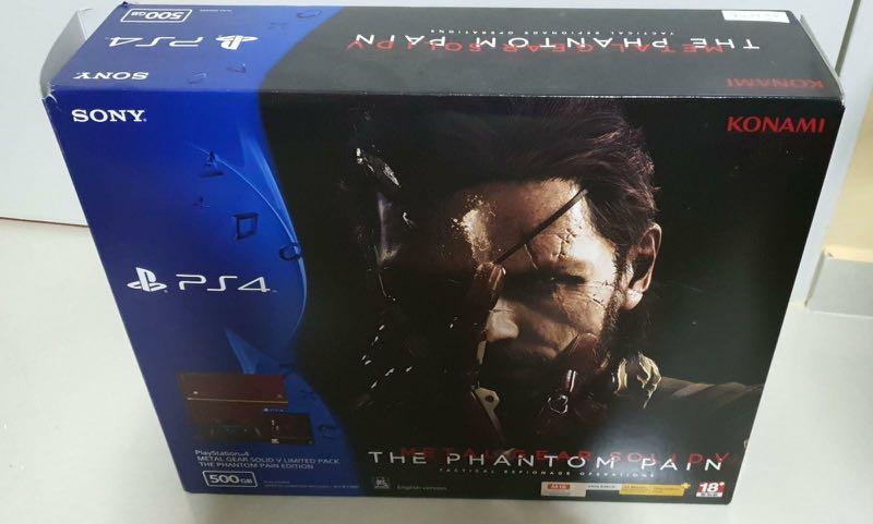 Metal Gear Solid 5: The Phantom Pain day one edition Ps4