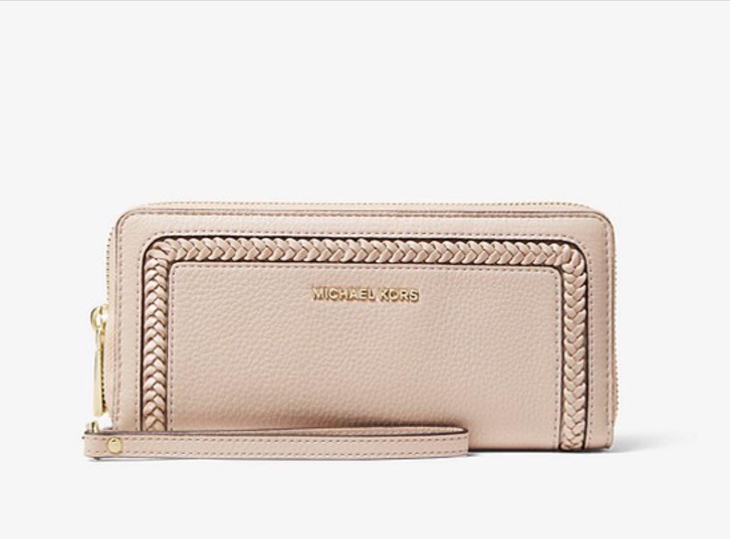 michael kors pink wristlet