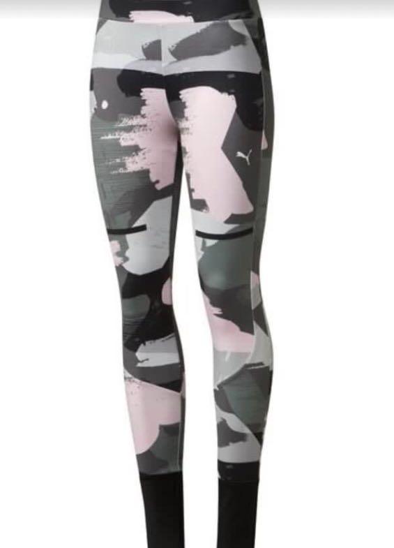 Puma Camo Leggings Women s Fashion Activewear on Carousell