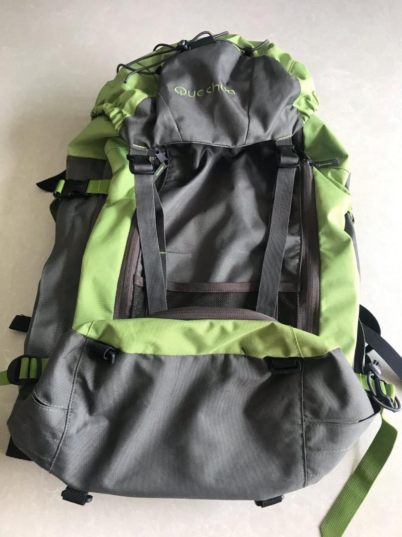 Quechua 60L Backpack, Men's Fashion, Bags, Backpacks on Carousell
