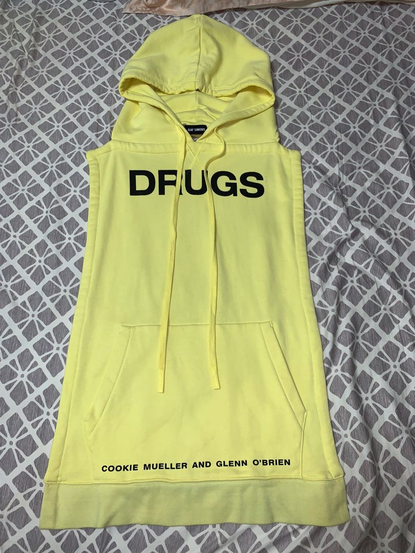 Raf simons hot sale drugs hoodie