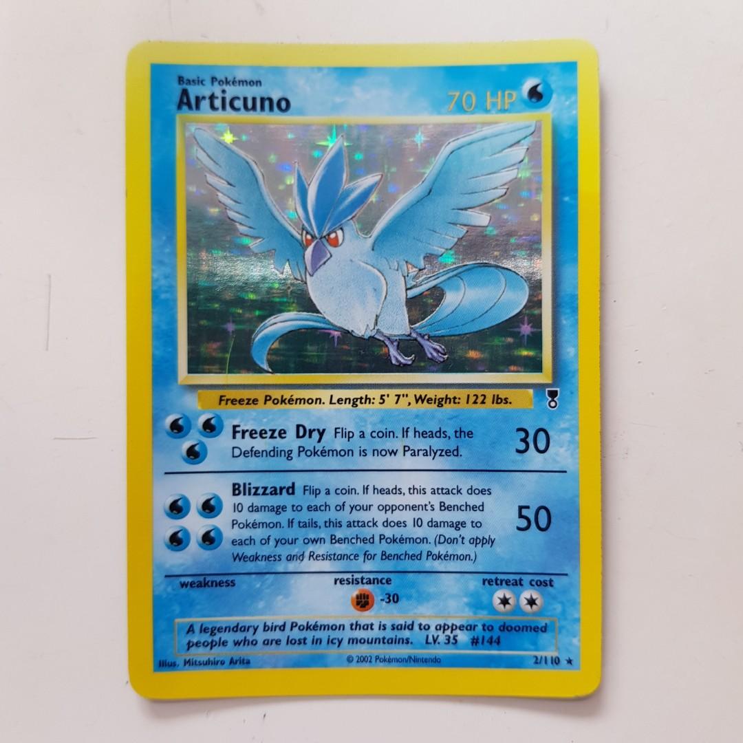 Rare Articuno 2/110 Holo Pokemon Trading Card, Hobbies & Toys, Toys