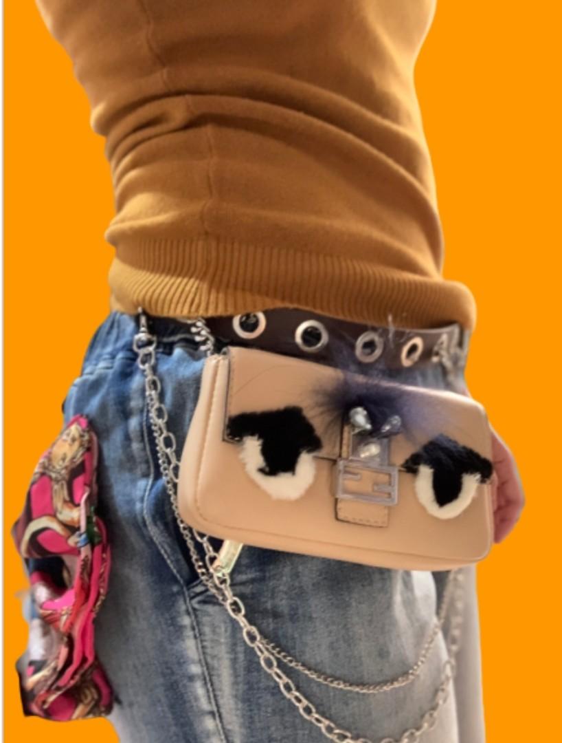 Fendi micro monster 2025 baguette