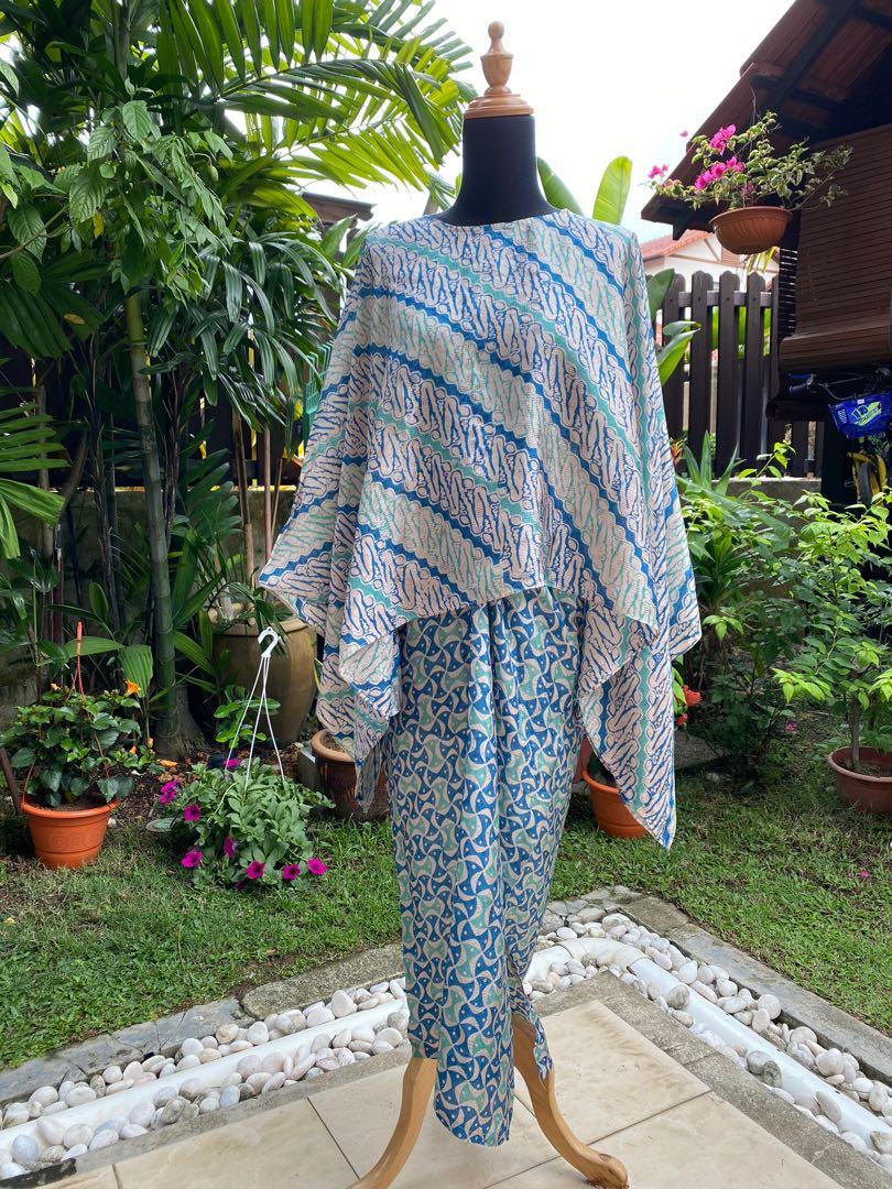 Batik deals kaftan dress