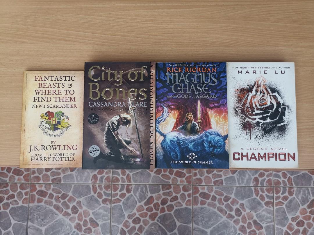 Rick Riordan, J. K. Rowling, and Cassandra Clare Books for sale ...